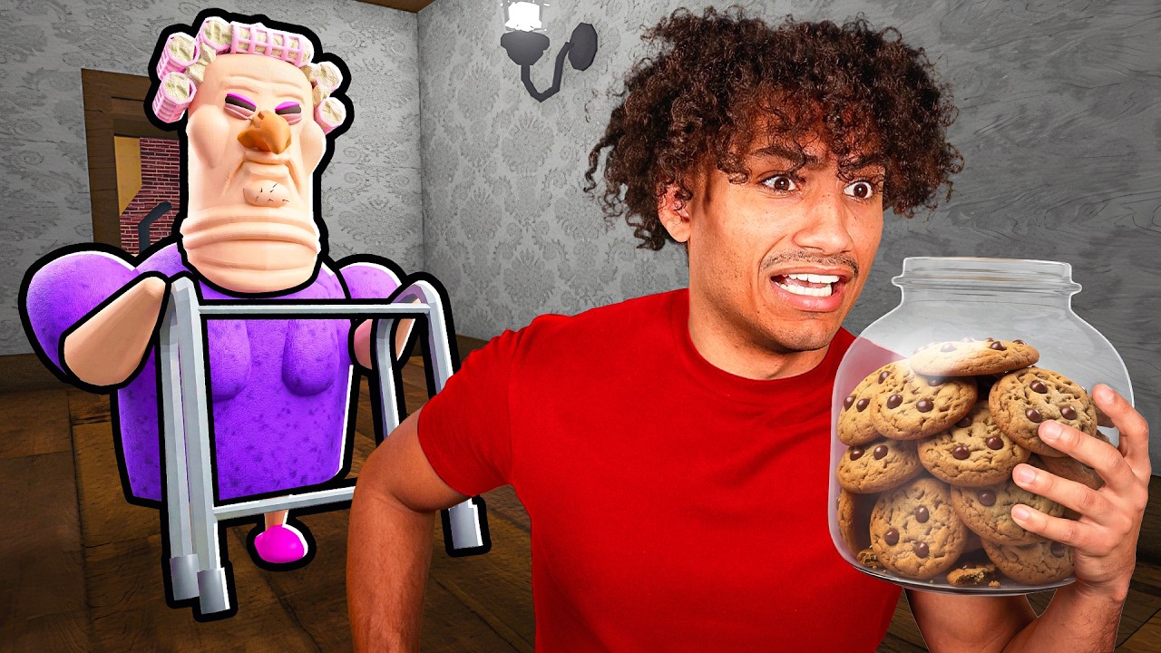Я сбежал от сварливой бабушки в Roblox.