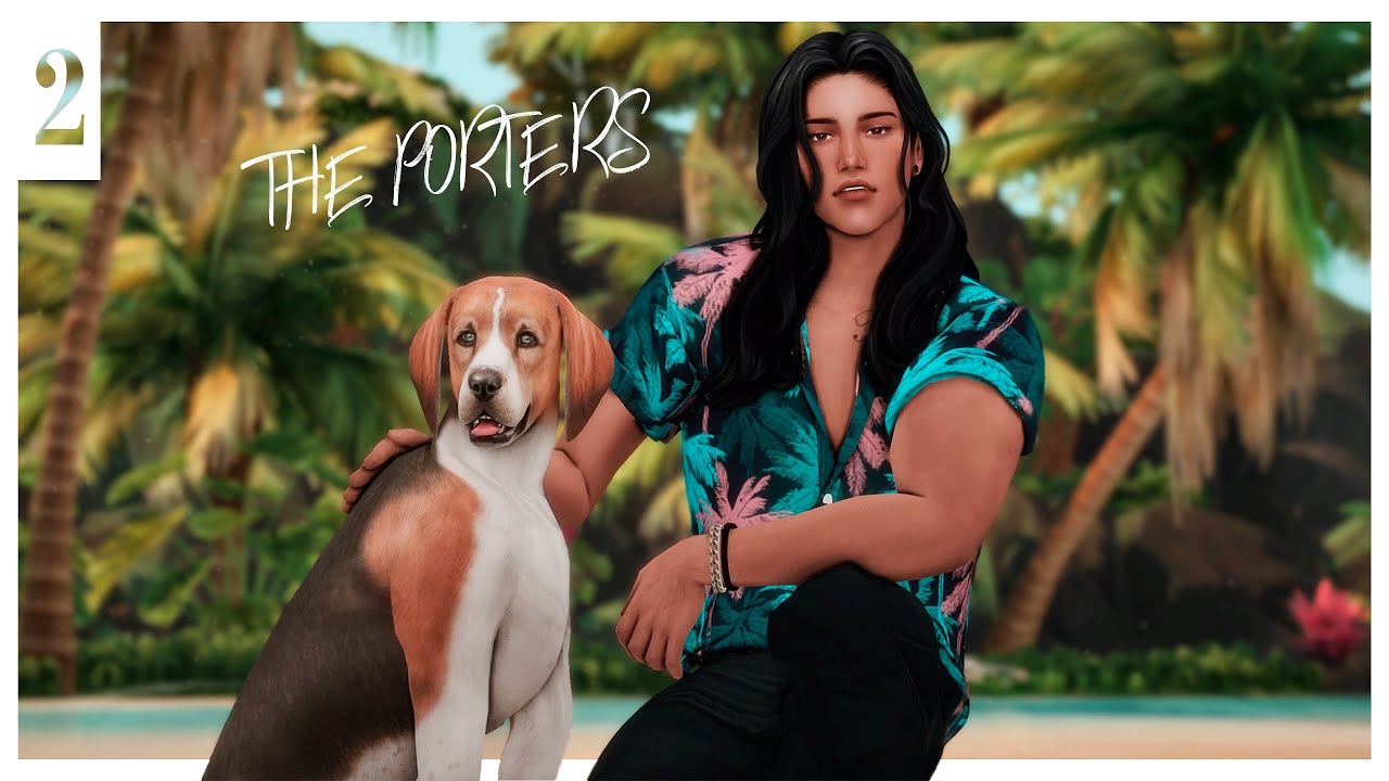 The sims 4 Stream 🌴 Портеры #2