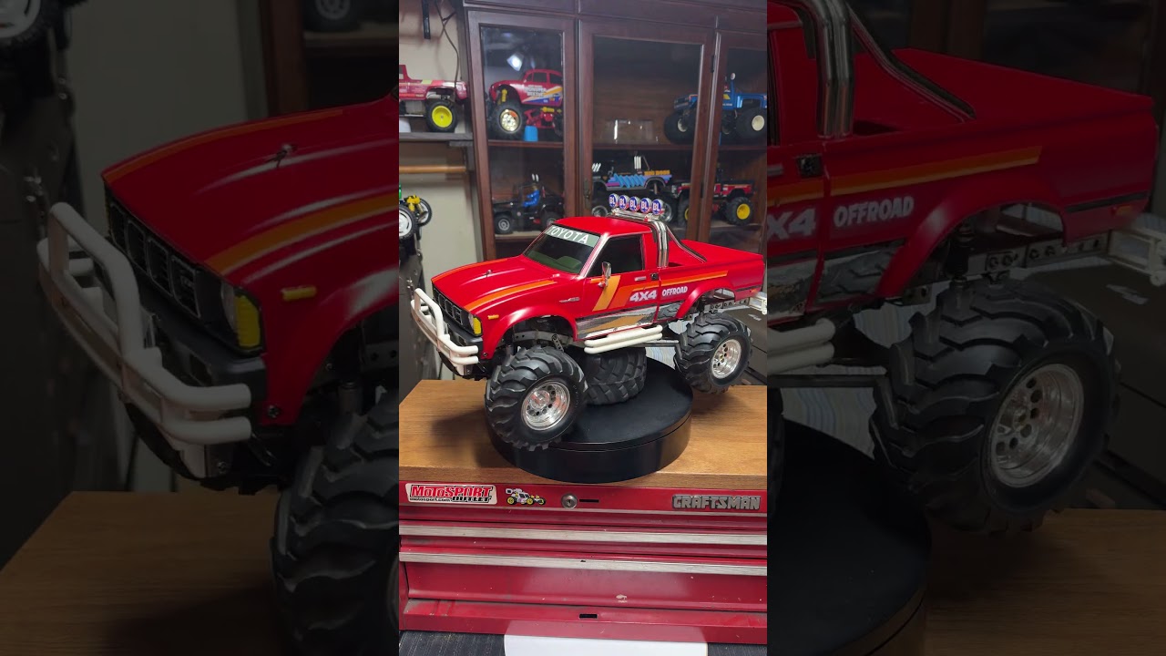 Vintage Tamiya Mountaineer Rc Truck 