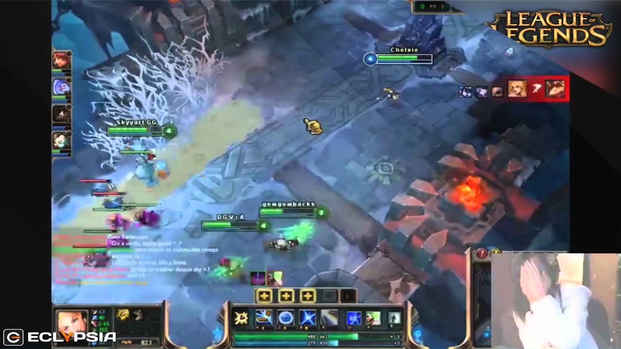 Chelxie, Skyyart & Le Roi Bisou * League of Legends FAIL