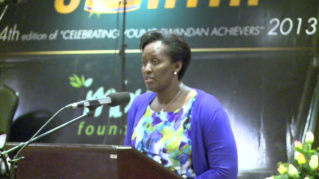 First Lady Jeannette Kagame's opening remarks at Celebrating Young Rwandan Achievers event