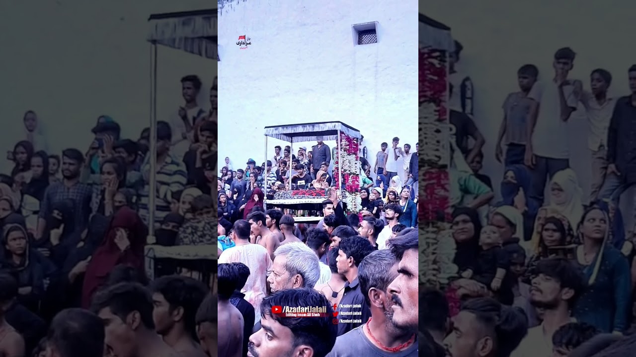 TABOOT. IMAM HUSSAN [AS] @AzadariJalali @Azadarijalaliofficial #short @azadjalalvi#noha