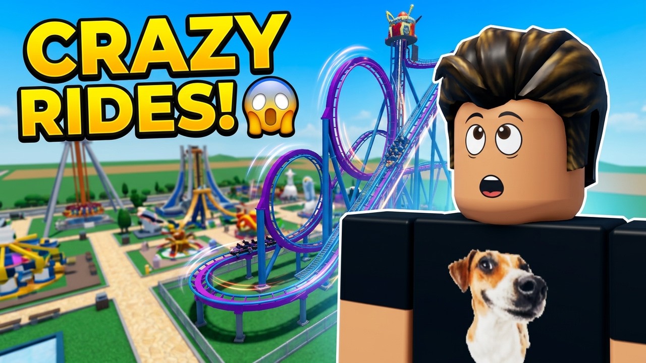 The CRAZIEST Theme Park Build in Roblox!