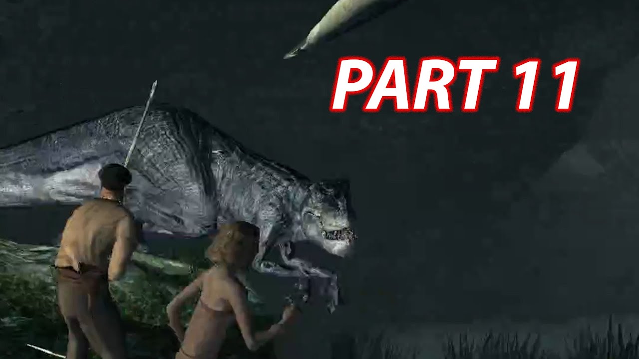 King Kong 2005 the game Part 11 - V-rex Juvenile