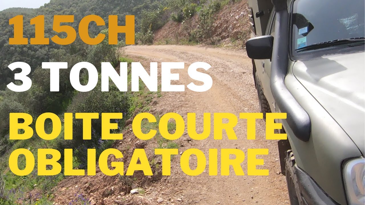 Péninsule Ibérique, ma première petite piste en 2024 Portugal pickup Mistu 4X4 L200 K74 aménagé