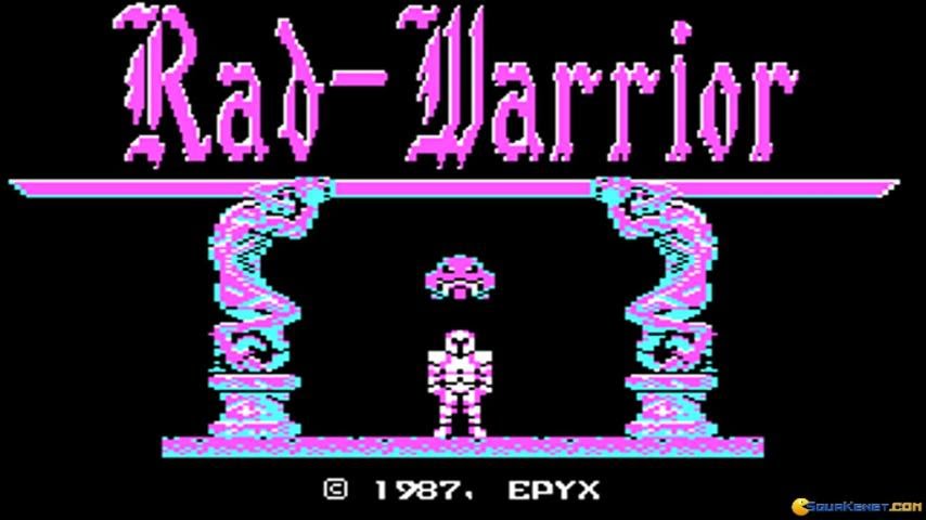 Rad Warrior gameplay (PC Game, 1986)