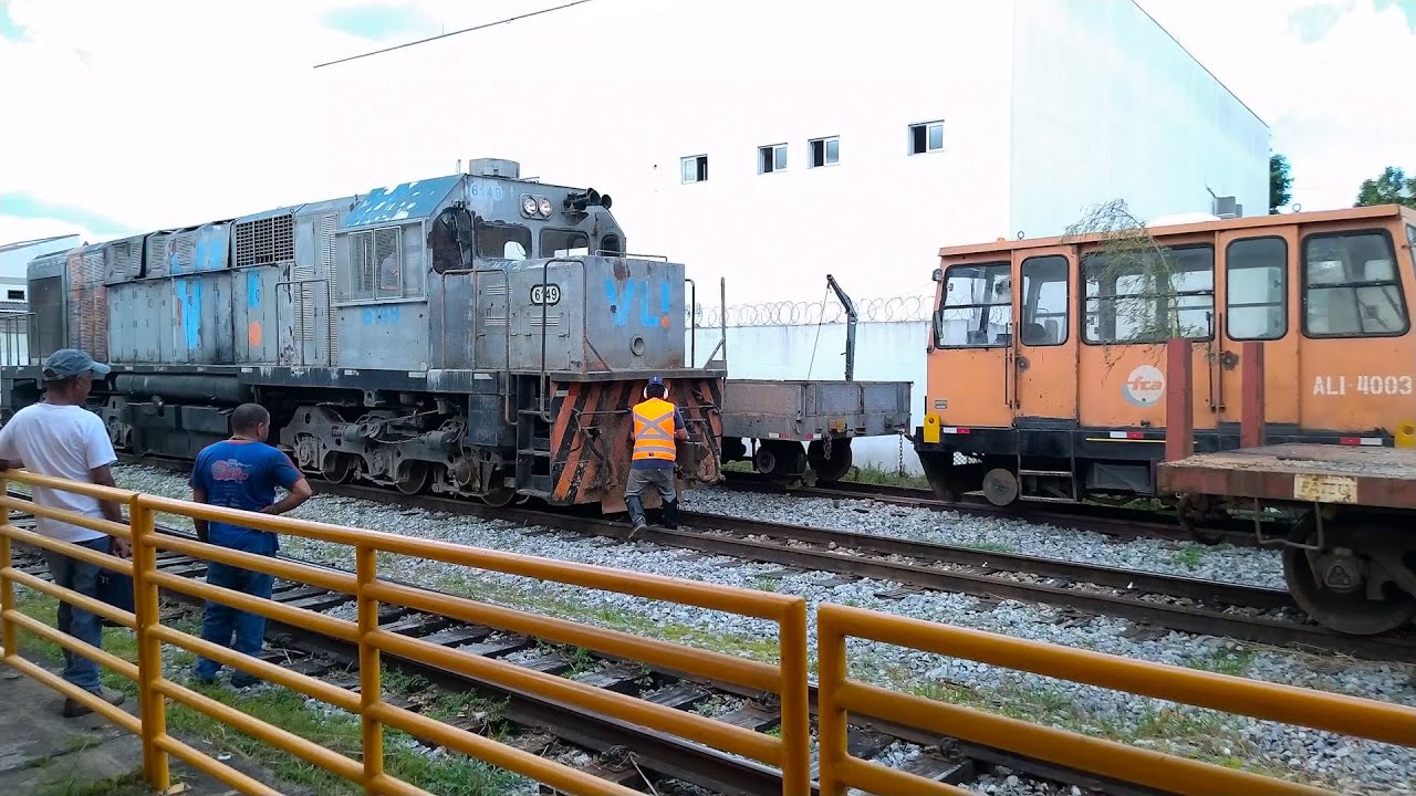 DEU RUIM?? O QUE SERÁ QUE ACONTECEU?? VÃO UNIR OS TRENS??? Manobras na Estação de Perdões MG