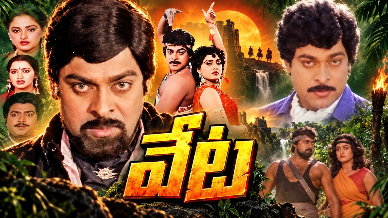 Veta Telugu Full Movie | Chiranjeevi | Jayaprada | Sumalatha | Classic Action Movie