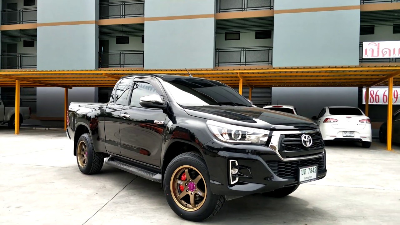 TE37 ขอบ18  ยาง265/60R18. TOYOTA. REVO. PRERUNNER
