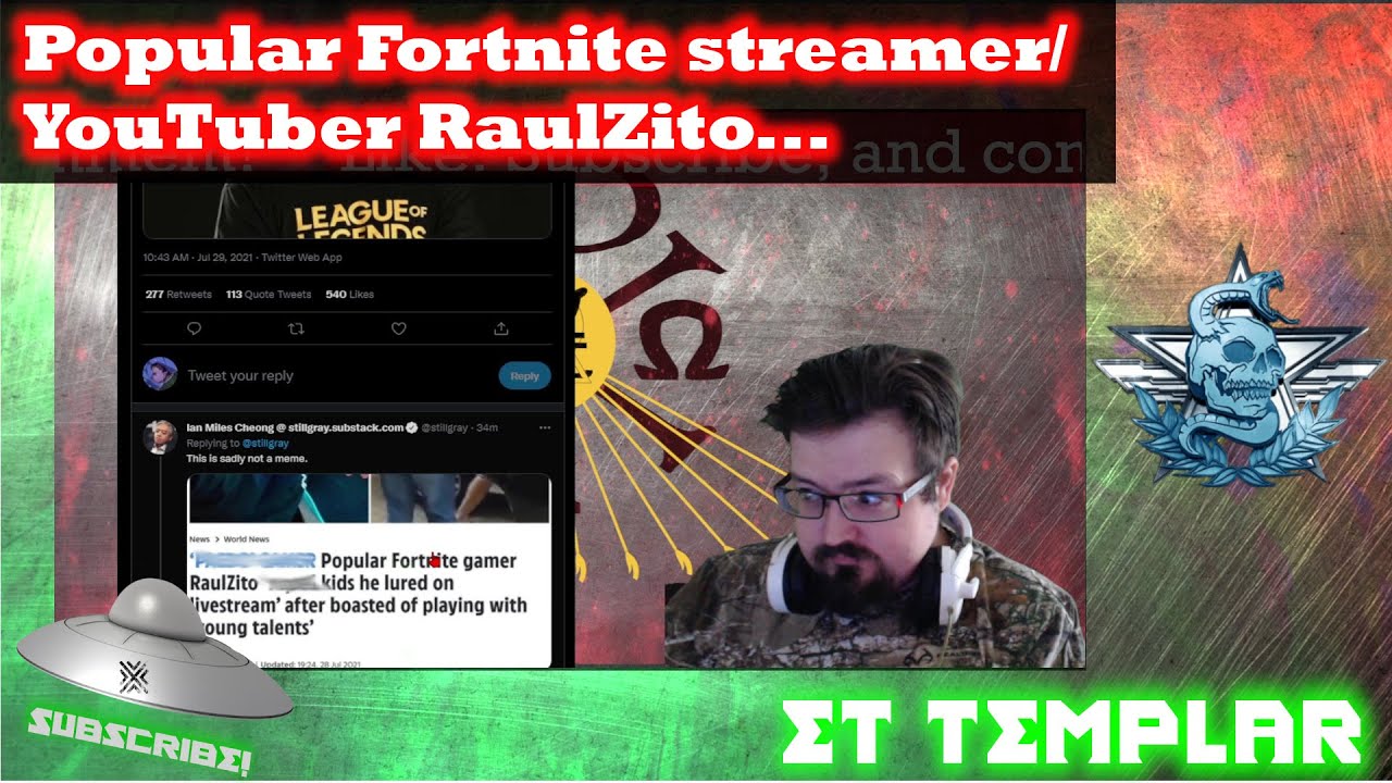 🔺Popular Fortnite streamer/YouTuber RaulZito......Y I KE S !