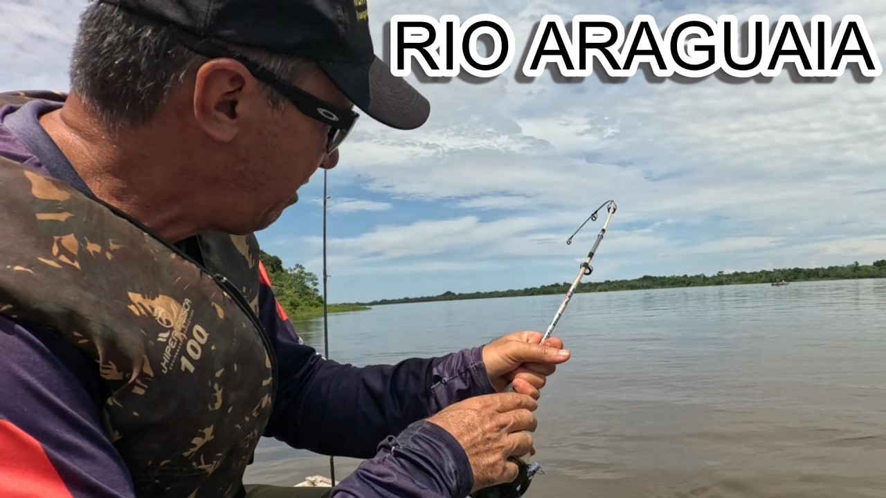 NÃO ESPERAVA ACONTECER ISTO NA NOSSA PRIMEIRA PESCARIA NO RIO ARAGUAIA