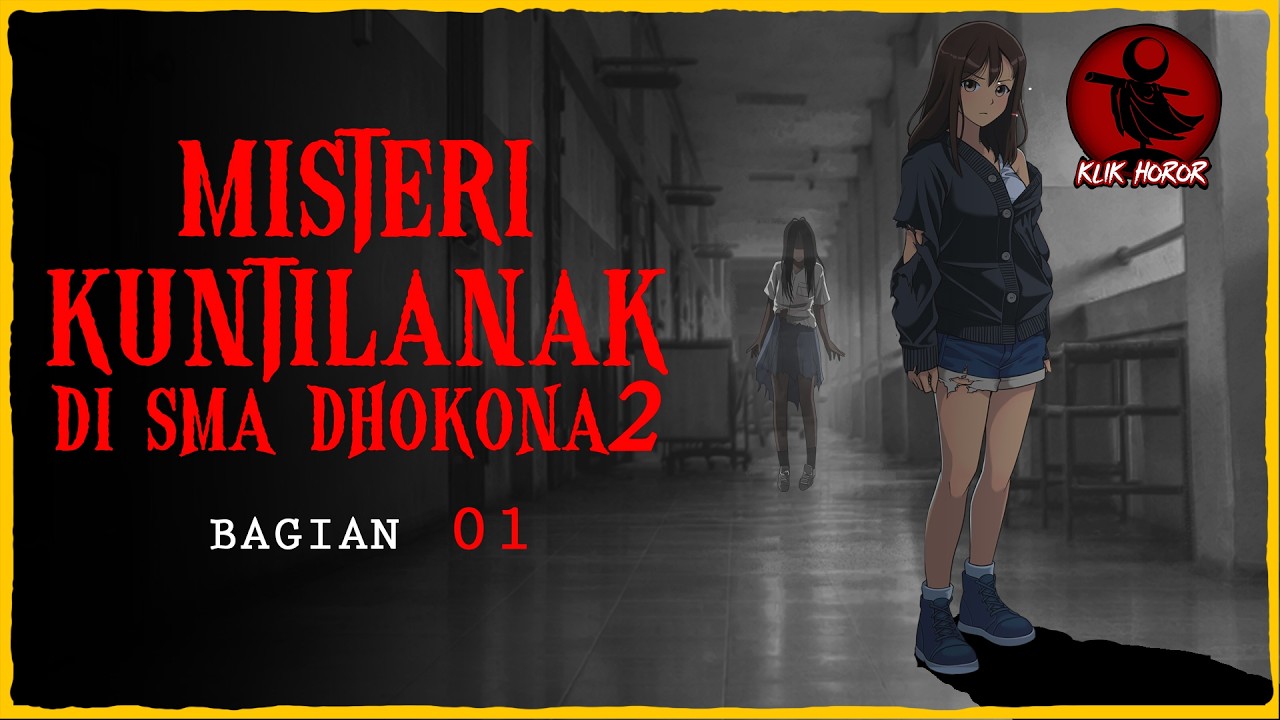 Misteri Kuntilanak SMA Dhokona II (PART1) Animasi Horor Sekolah ~ POWERED BY DHOT DESIGN #dhotdesign