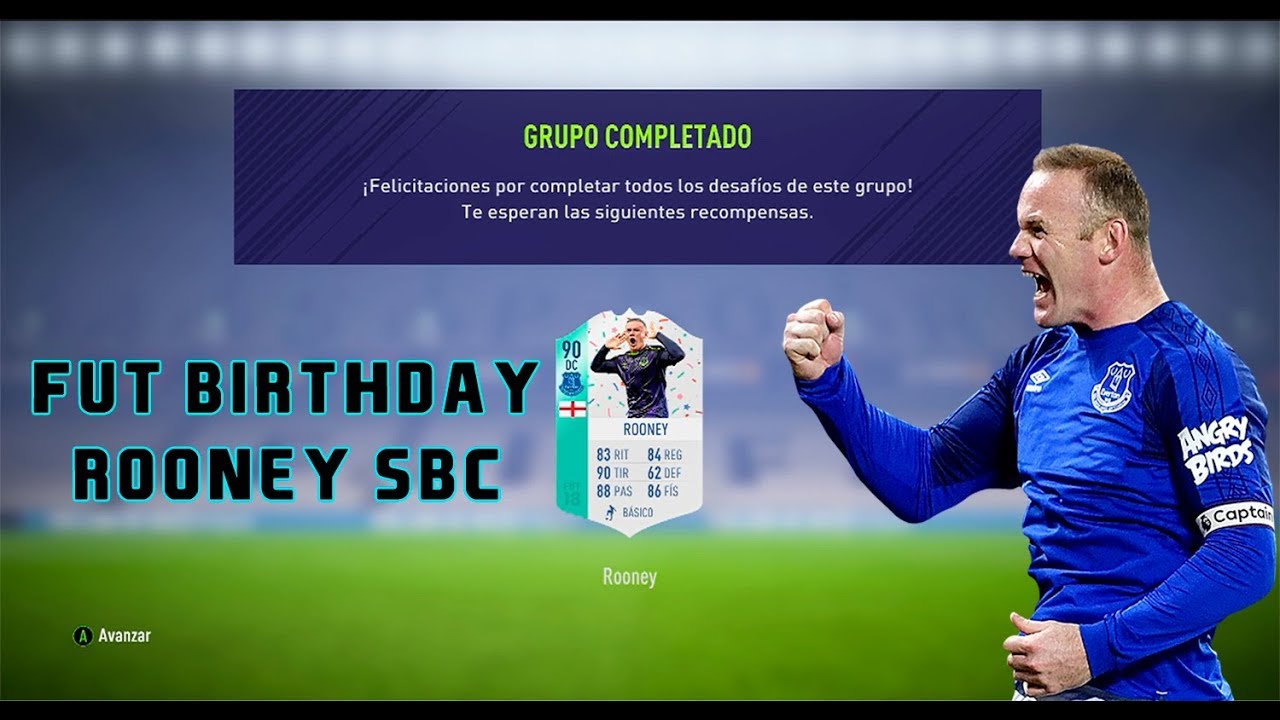FUT BIRTHDAY ROONEY (90) FIFA 18 ULTIMATE TEAM! Como hacer a Rooney PASO POR PASO