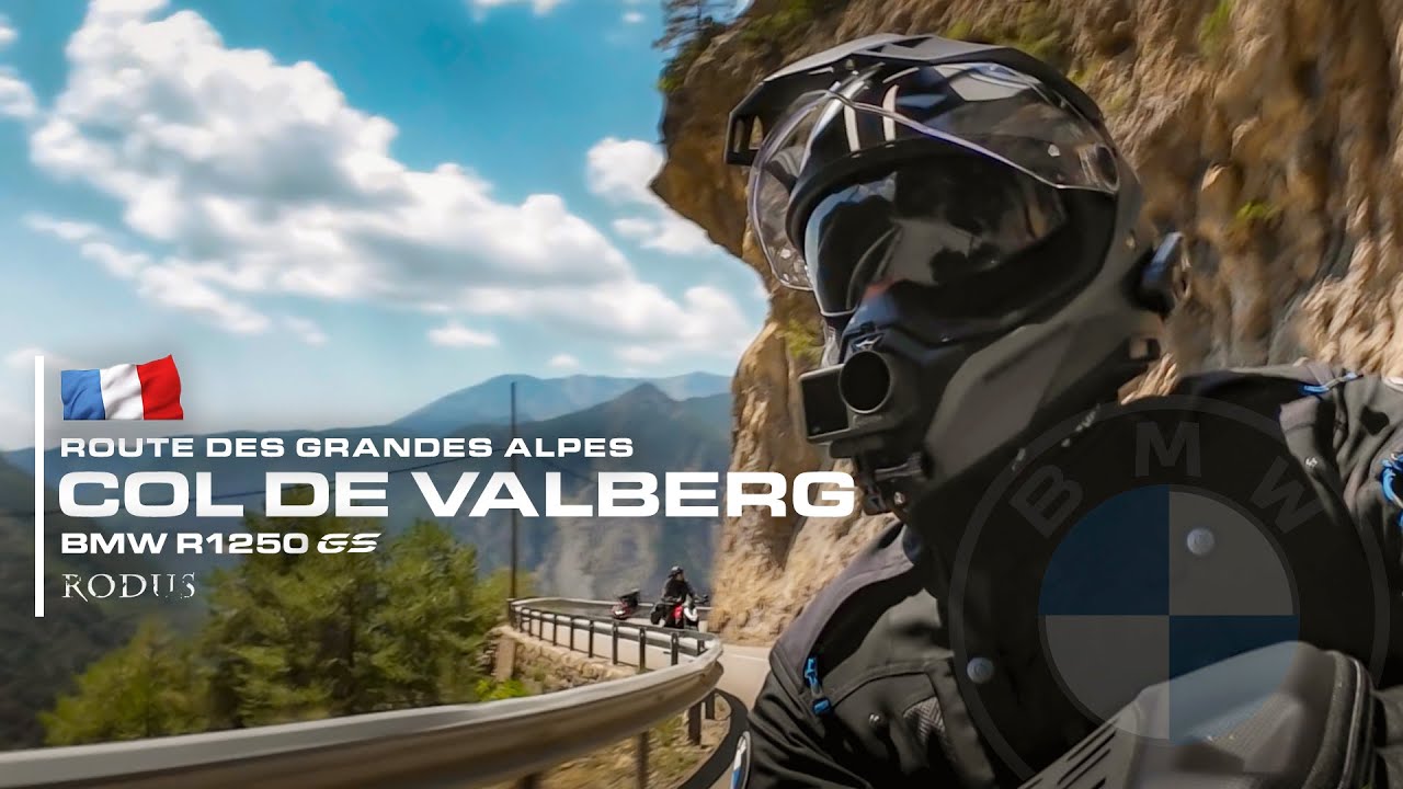 Im französischen Bikerparadies mit dem Motorrad zum Col de Valberg | BMW R1250 GS | POV