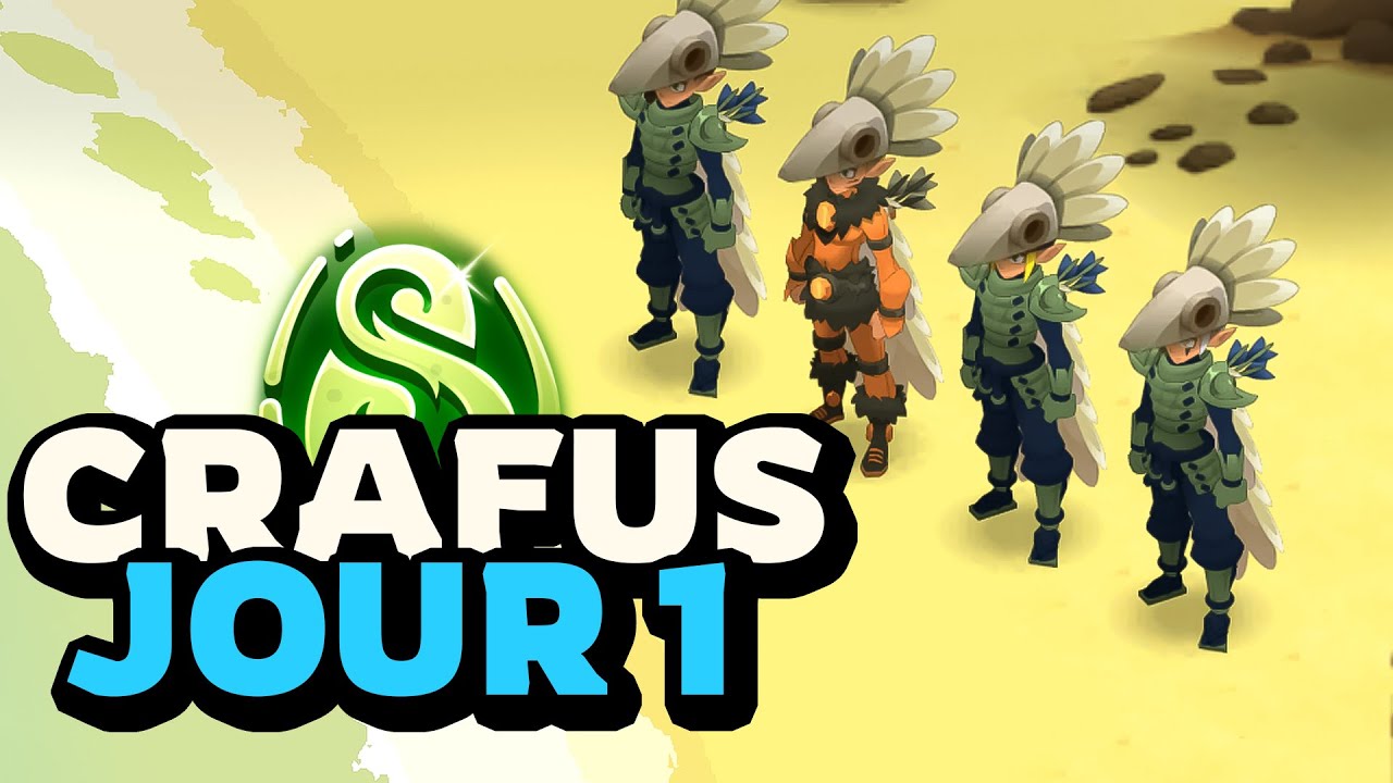 CRAFUS JOUR 1 : Le Premier STUFF de la TEAM!