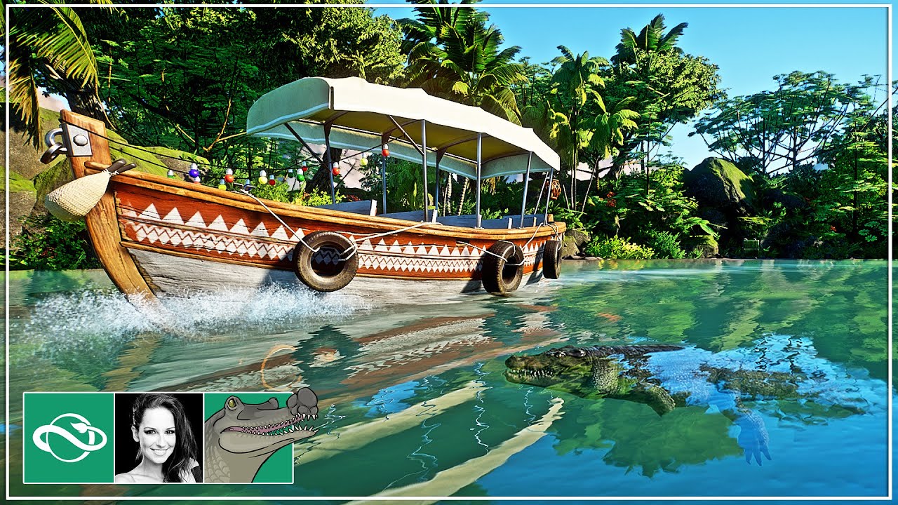 I Built a Saltwater Crocodile Island in Planet Zoo | Ep. 6 | Safari Boat Ride