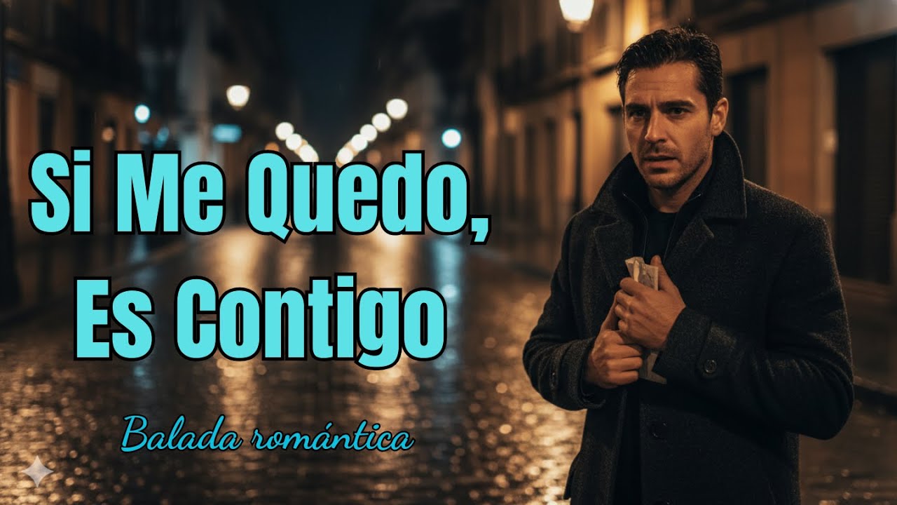 Si Me Quedo, Es Contigo | Balada para Dedicar | Amor Verdadero #musica #romantico #desamor #baladas