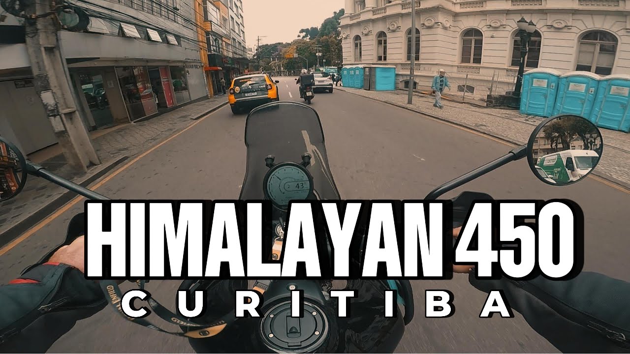 Eu vou de Himalayan 450 em Curitiba