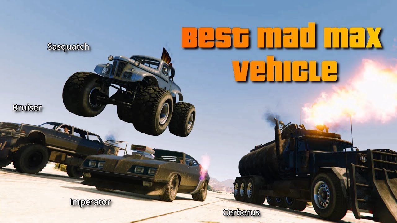 GTA V Which is the best Mad Max vehicle | Battle of Apocalyptic Vehicles