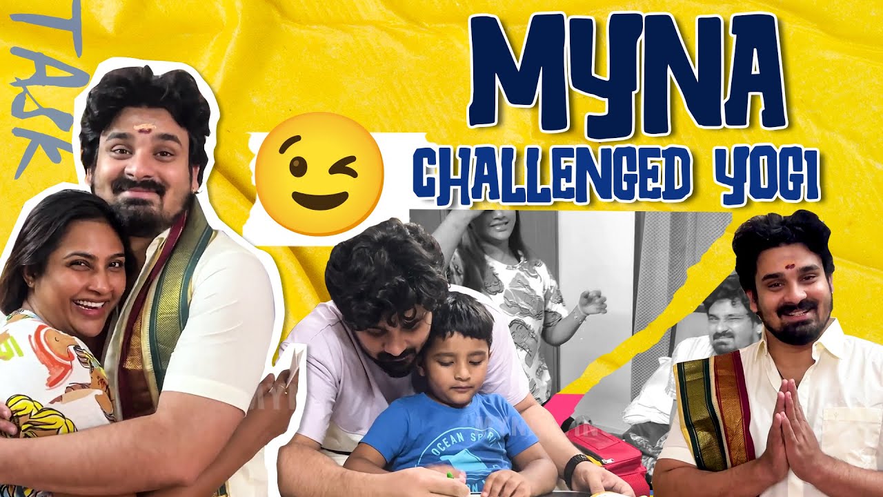 Myna-க்கு பிடிச்ச மாதிரி Oneday With Yogi | Myna Wings