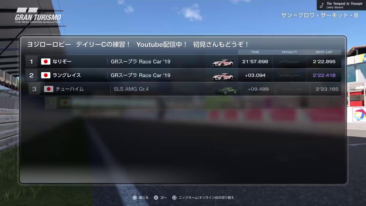 [GT7 ]ヨジローGT　デイリーCなんてどうですか？