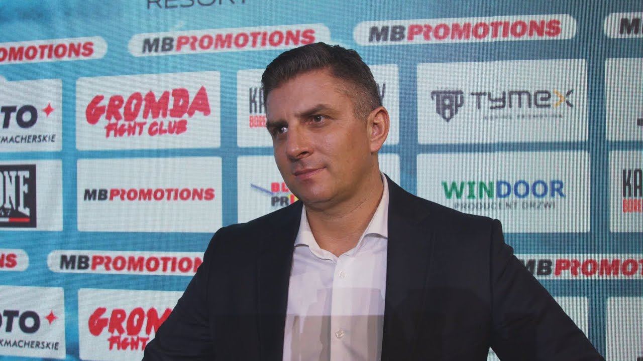 Mateusz Borek o MB Boxing Night, sędziach, Wasilewskim i Głowackim