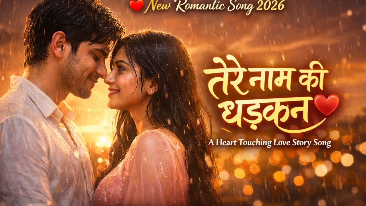 Tere Naam Ki Dhadkan 💖 | Heart Touching Love Story Song | Hindi Romantic 2026
