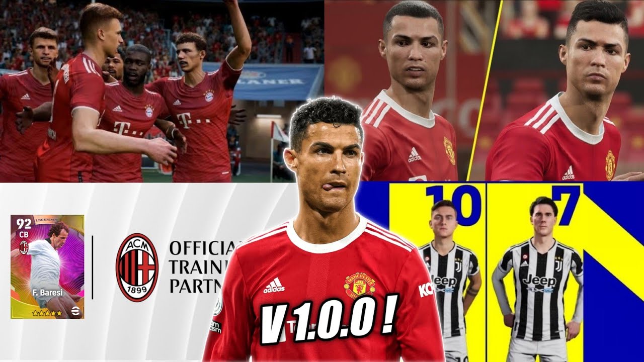 New Players, Animations, Features etc..🔥 eFOOTBALL 2022 (V 1.0.0)
