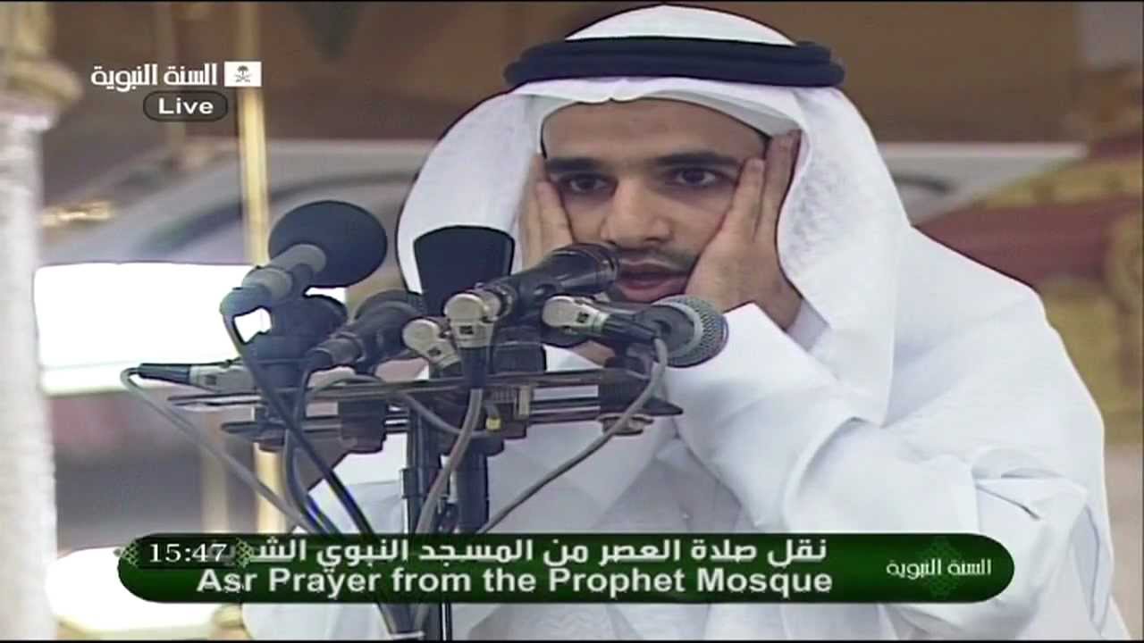 اذان مدني بديع للمؤذن عبدالمجيد السريحي