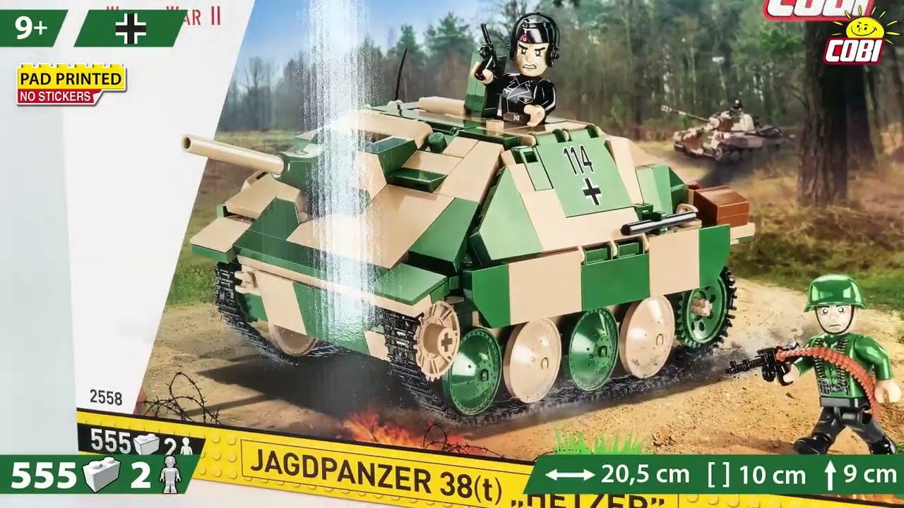 COBI-2558 Jagdpanzer 38t Hetzer