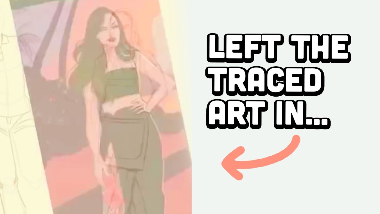 This Artist EXPOSED Their Own Tracing...