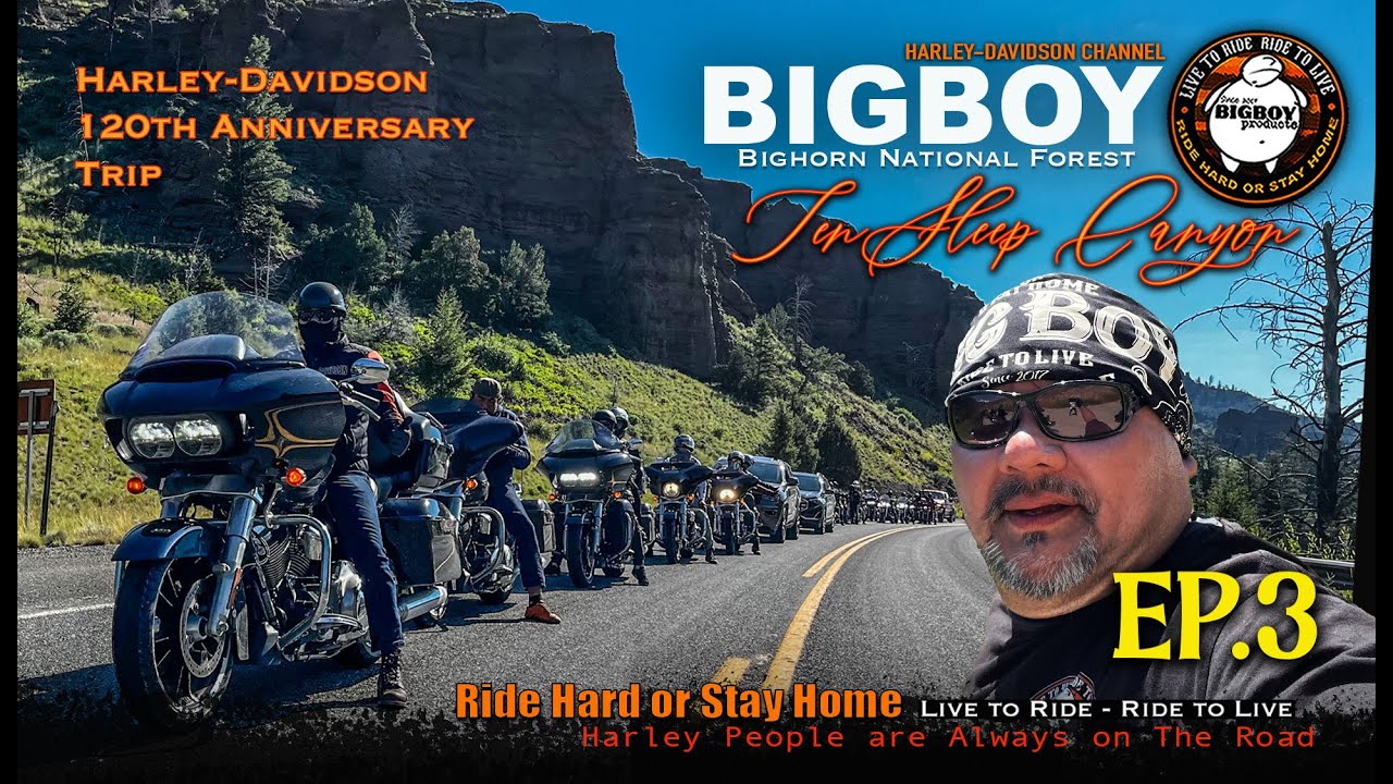 เขตป่าสงวน Bighorn หุบเขา TenSleep U.S. Trip Home Coming EP.3 Harley-Davidson 120th Anniversary