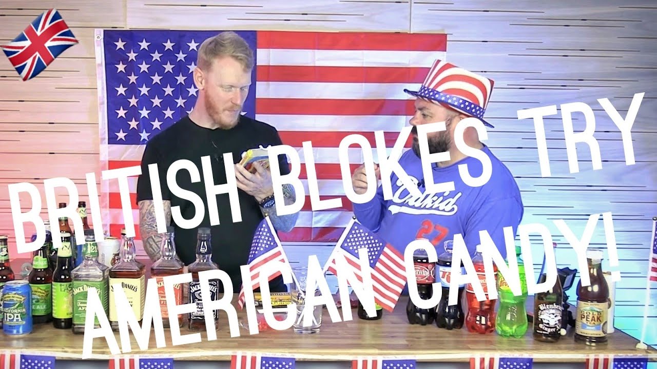 British Blokes Try American Candy | Office Blokes Try