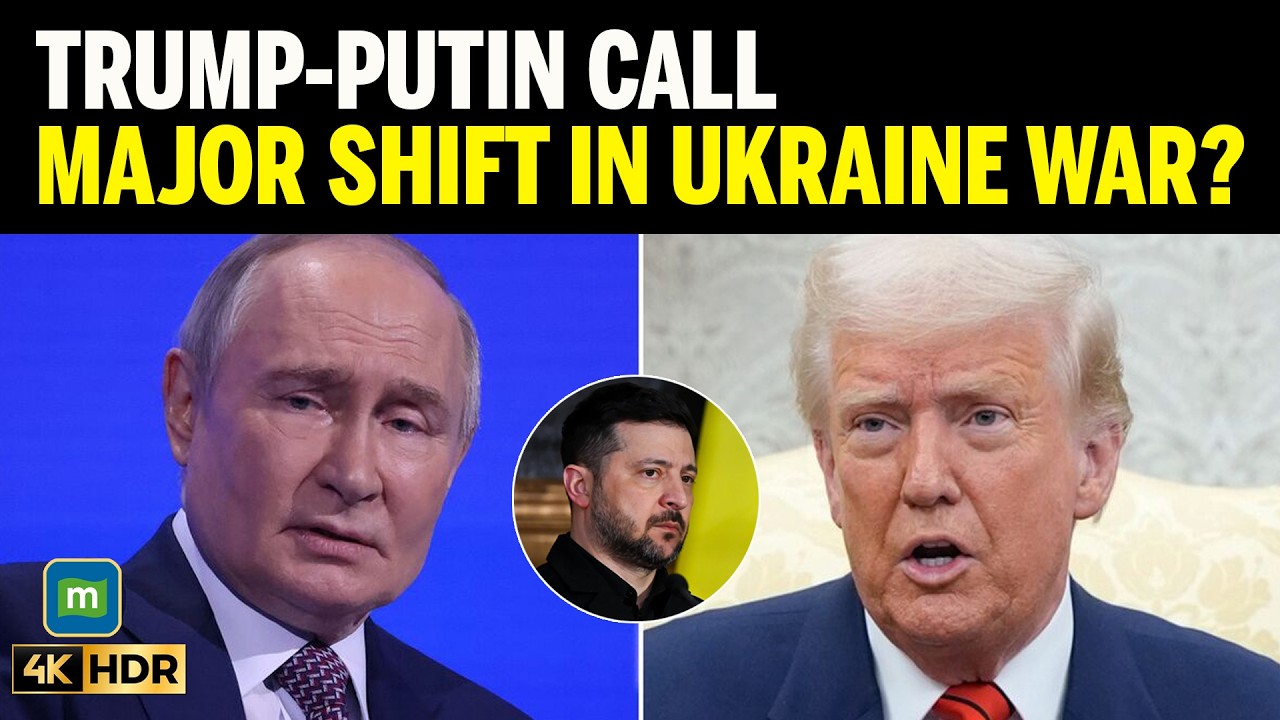 Телефонный разговор Трампа и Путина: президент США предлагает помощь в прекращении войны на Украи...