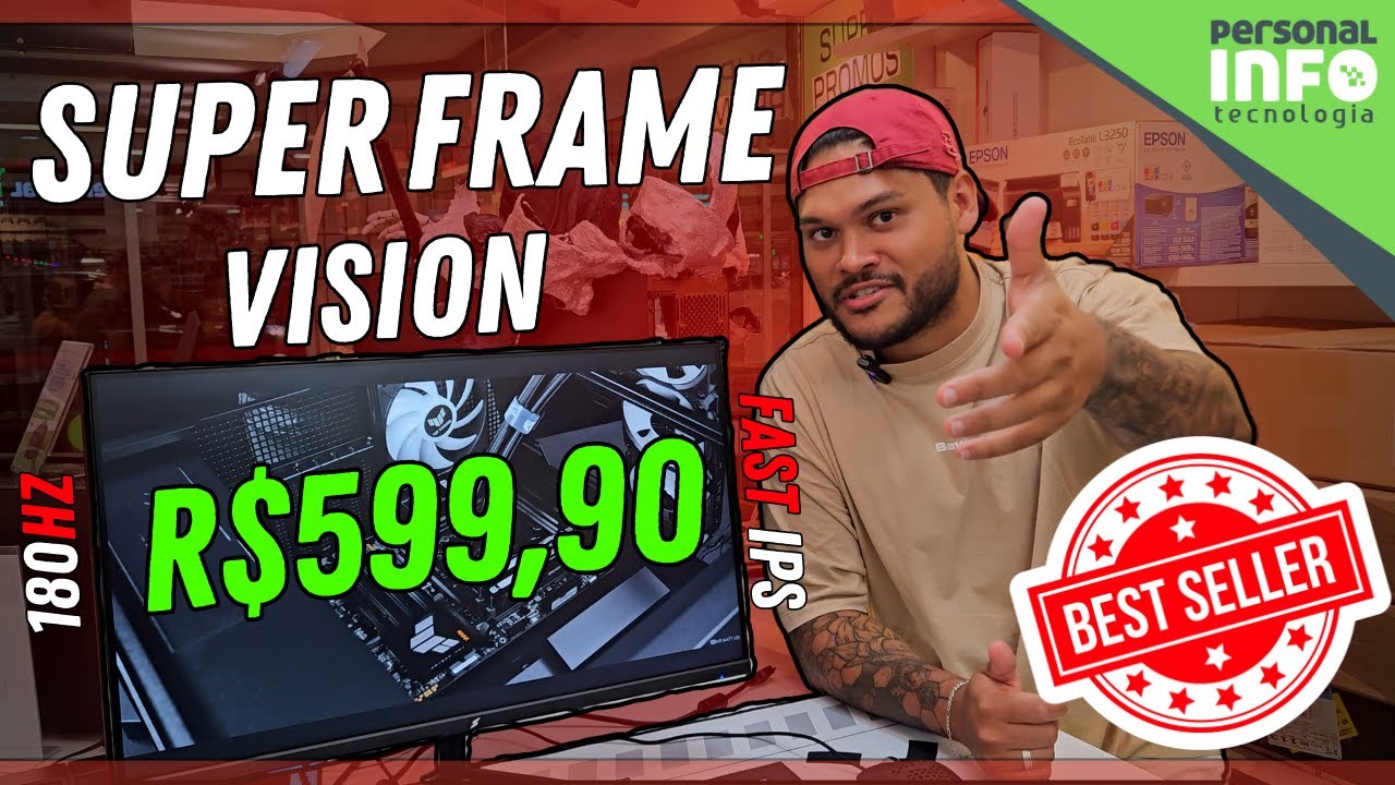 SuperFrame VISION 180hz 23,8'': Alerta Spoiler: ZERO Ghosting