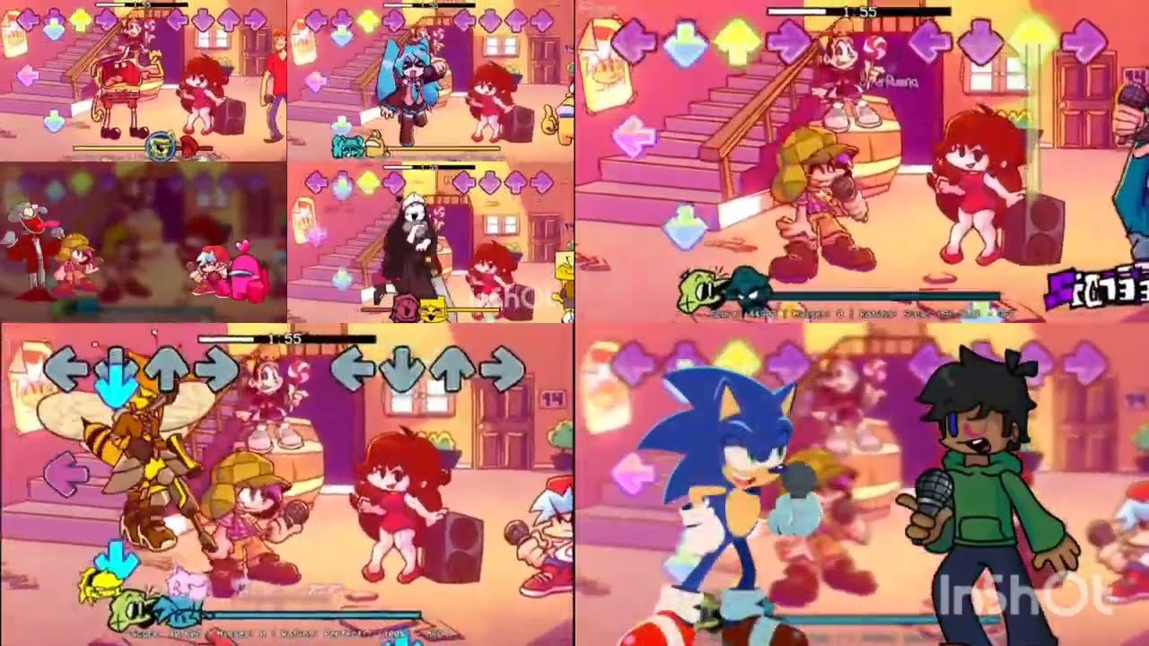 7 Su vecindad but Every Turn a Different Character Sings mashup