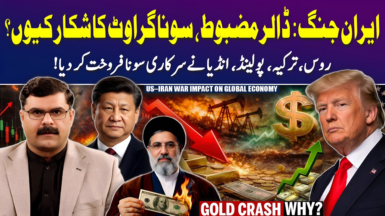 US Dollar Strength vs Gold Crash: Iran War Hits Global Economy | Untold Story with Dr Akmal Soomro