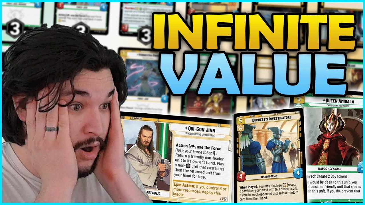 DISGUSTING INFINITE VALUE Qui Gon Green! | Star Wars Unlimited