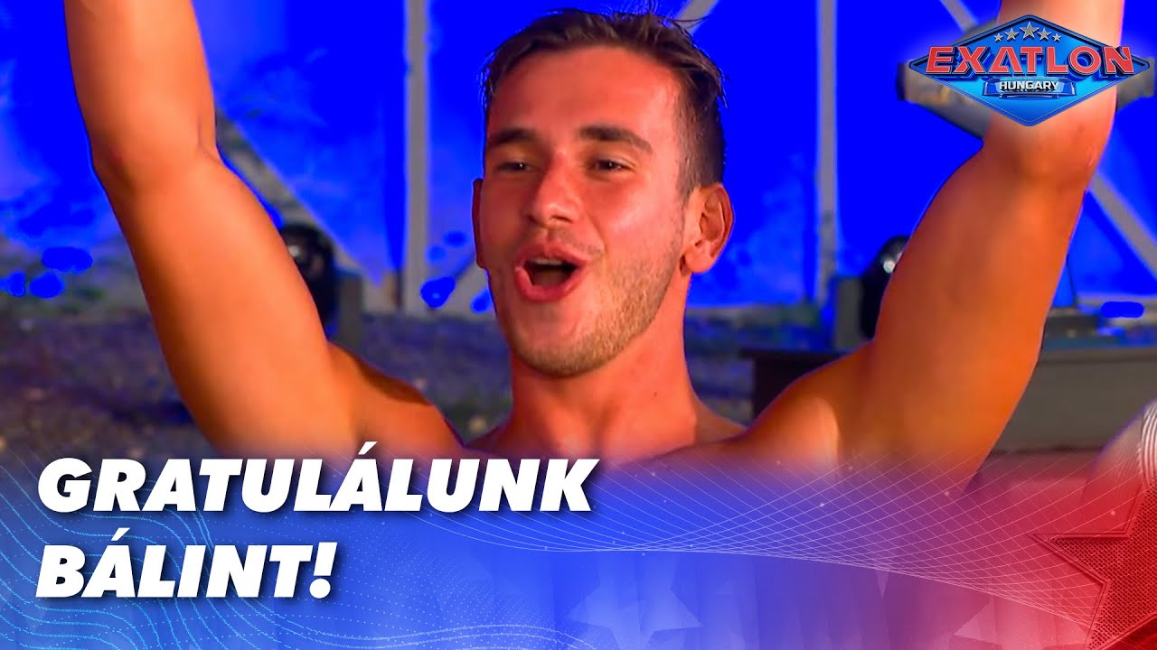 Gratulálunk Bálint | Exatlon Hungary | 3. Évad | 