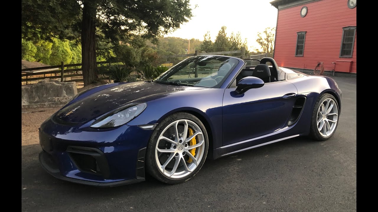 The 2020 718 Porsche Boxster Spyder is Finally a Roofless GT4! - One Take