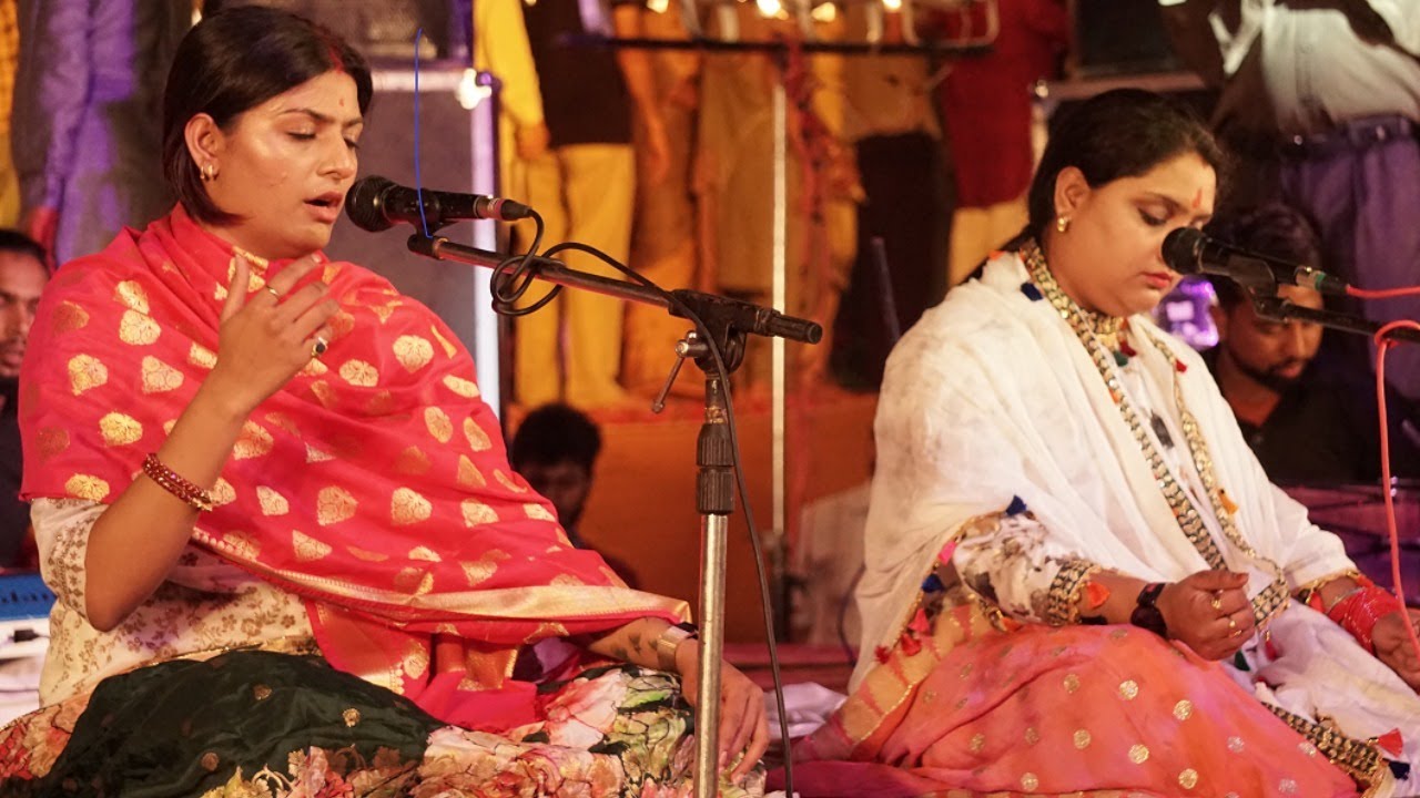Nooran Sisters Performing Live at Mehfil e Sai Dhanas (Chandigarh)