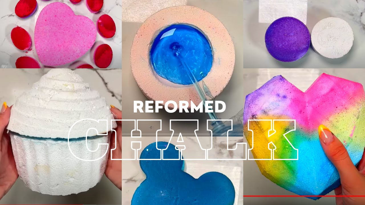 REFORMED CHALK | XL CUPCAKE, DUSTY SLABS, CORNSTARCH