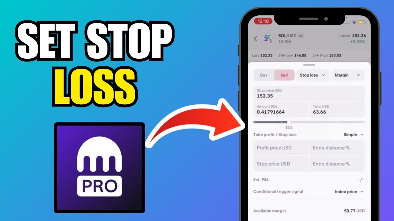 Kraken Pro Tutorial: How To Set Stop Loss on Kraken Pro (Best Method)