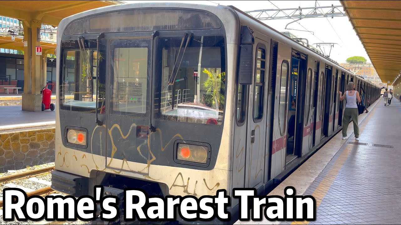 ⁴ᴷ⁶⁰ Riding the Rare MA200s on the Rome-Lido Line