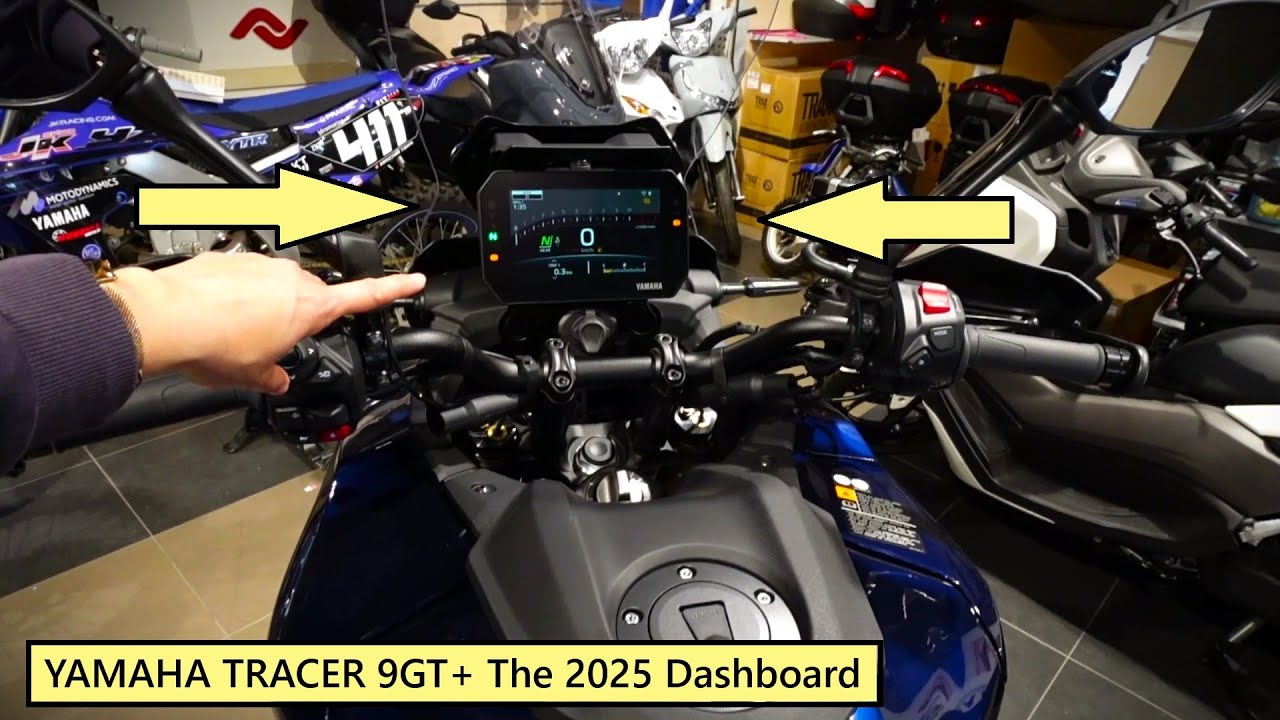 YAMAHA TRACER 9GT+ The 2025 Dashboard