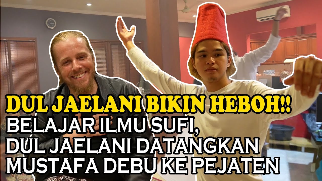 DUL JAELANI BERMUSIK DAN BELAJAR TARI SUFI BERSAMA MUSTAFA DEBU. BUNDA,DADDY,TISSA IKUT MENYAKSIKAN