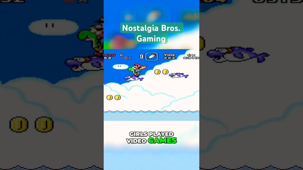 Gaming in the 90s: Girl Gamers & Hidden Mario Treasures #90sgaming #snesgames #supermarioworld