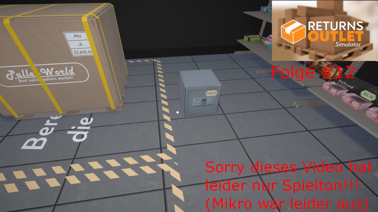 Returns Outlet Simulator #12 Weihnachtsmann und Tresor (ohne Kommentar)