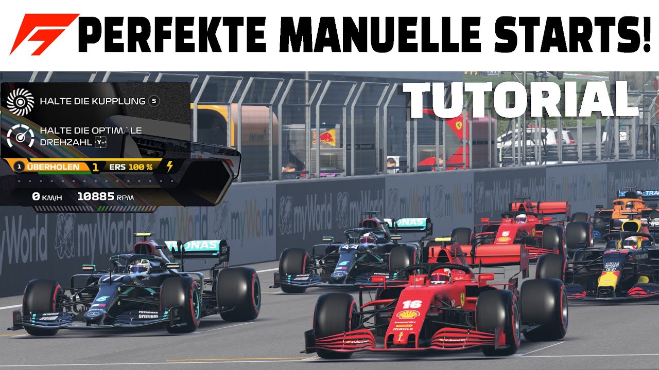 F1 2020 TUTORIAL: Perfekte manuelle Starts ohne Traktionskontrolle! | Tipps & Tricks