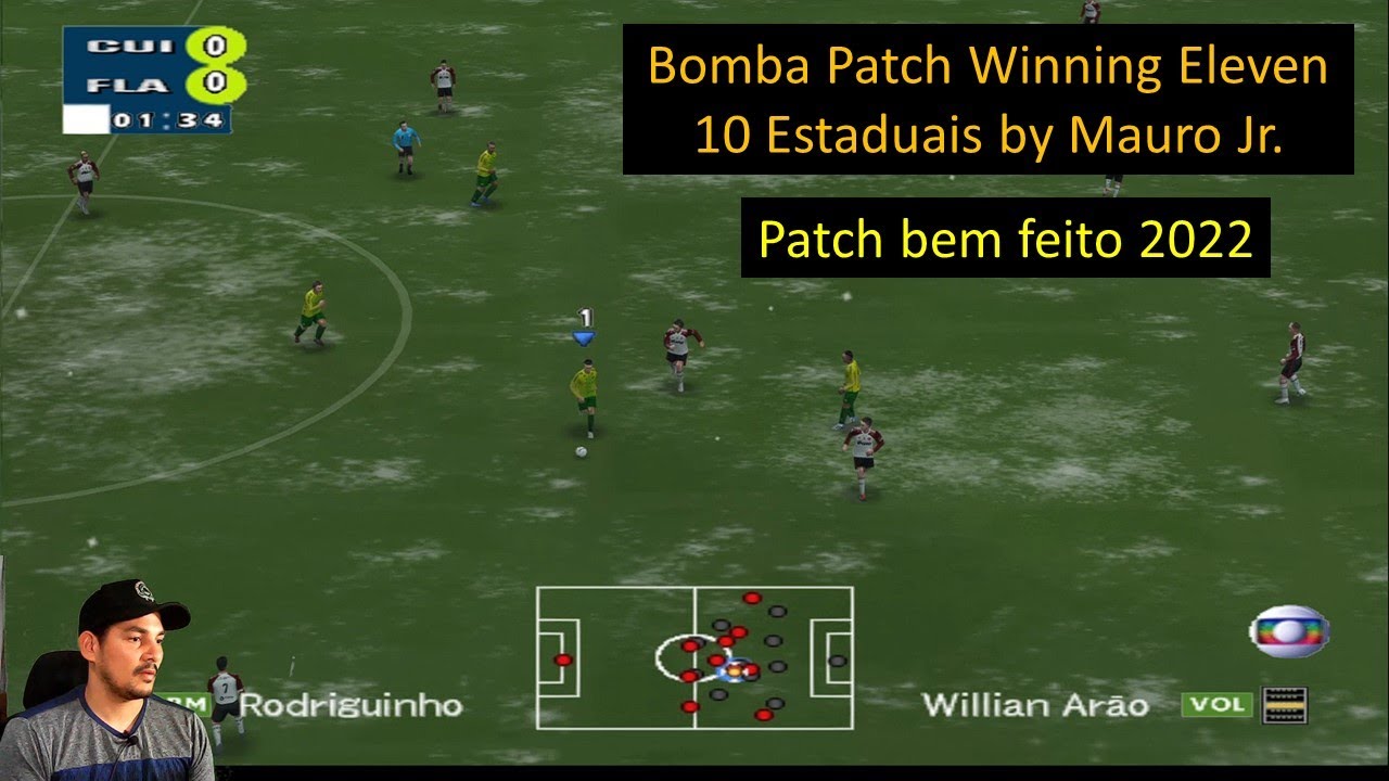 Bomba Patch Winning Eleven 10 PS2 / Estaduais 2022 by Mauro Jr.